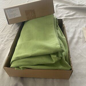 Pottery Barn‎ replacement umbrella canopy  Jade green Rectangular 10' X 6.5 New